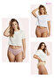 1008 Jacquard Elastic Bato Women's Pack of 6 Panties - 2
