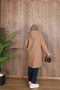 Boucle Fabric Coat - Cardigan - 3