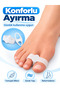 Toe Thumb Separator Roller Ring That Fits 2 Fingers Silicone Big Toe Ring Finger - 3