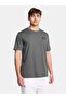 Sportstyle Left Chest Men's Gray Casual T-Shirt - 3
