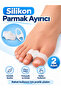 Toe Thumb Separator Roller Ring That Fits 2 Fingers Silicone Big Toe Ring Finger - 5