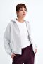 Zippered Şardonlu Sweatshirt H10744 - 5