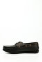 Men's Black to Brown Lace-Up Rubber Sole Genuine Leather Shoes - 3