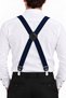 Men's trouser hanger with 4 clips, adjustable x-style - 3