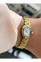 Yellow and Silver Steel Cord Women's Wristwatch Fl61010A-B Waterproof 2 Year Warranty Gift Boxed - 2