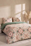 Etnik Saray Breathable Cotton Single Duvet Cover Set - 4