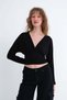 V-Neck Long Sleeve Blouse B1032 - 5