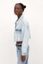 Tasseled Crop Denim Jacket C5017-L6 - 4