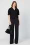Women's Belt Detailed Fabric Trousers