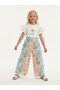 Girl's Patterned Design Trousers - 2