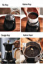 Mokapot 6-Cup Coffeehutt Bigg Coffee Coffee Brewing Coffee Equipment Italian Filter Coffee Machine - 4