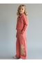 Girl's Floral Embroidered Wide-Leg Pants - 2