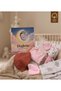 Nova - Premium Newborn Baby Girl Set – Amigurumi + Muslin Blanket + 2-Piece Bodysuit – Baby Box