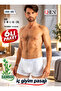 Underwear Passage 500 Men's Bamboo Boxer Briefs (Economical Pack of 6)