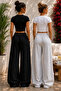 Sweatpants 2 Pieces Wide Leg Comfortable Fit Women's Sweatpants - 4