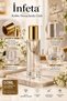 50ml Clear Glass Bottle with Gold Metal Cap Multi-Purpose Decorative Empty Bottle - 5