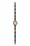 Silver Gold Color Steel Band Lightweight Thin Chain Detailed Minimal Wristwatch