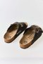 Black Flexible Double-Strapped Non-Slip Sole Anatomical Comfortable Lightweight Daily Slippers - 4
