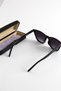 Black Bone Frame Square Shape Polarized Glass Sunglasses Suitable for Daily Use - 3