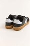 Black Flexible Sole, Double Tape Detail, Comfortable Samba Model Shoes Suitable for Daily Use - 3