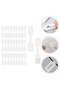 100pcs 100Pcs White Cable Labels Self-Adhesive Writable Cord Tags Wire Management for Office School - 8