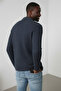 Men's Knitwear Jacket Buttoned Knitted Blazer Jacket Slim Fit Stylish Casual Classic Jacket - 8