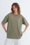Crew Neck Basic T-Shirt P10111-D7 - 5