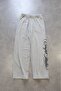 Gray Chaos Script Super Baggy Sweatpants