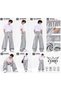 Oversize Baggy Style Loose-Fitting Sweatpants - 8