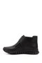 Women's Black Velcro Genuine Leather Comfort Boots - 5