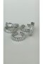 Zircon Stone Zigzag Ring - 2