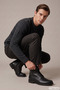 Men's Black Zippered Genuine Leather Classic Boots - 4