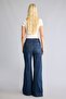 Straight Wide High Waist Straight and Wide Leg Jean Trousers I9331Ax26Wn - 6
