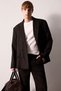 Regular Fit Double-Breasted Blazer Jacket H5285Ax26Au
