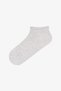 5 Pairs of Cotton Colorful Mini Polka Dot Patterned Booties Socks - 3