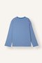 100% Cotton Oversized Crew-Neck Jersey Long-Sleeve T-Shirt I4304AX26AU - 5