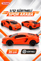 1/12 Sliding Orange Sports Car Lam 35 cm 1 Piece - 3
