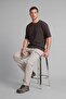 100% Cotton Regular Fit Crew Neck Printed Short Sleeve T-Shirt I6275Ax26Au - 6