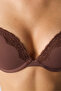 Brown Cream Lol Padded Push up Bra - 4