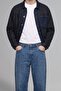 Relaxed Fit Comfortable Fit Regular Waist Tube Leg Jean Trousers I8901Ax26Au - 5