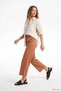 Women's Brown Suede Genuine Leather Sandals - 4