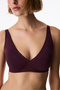 Traceless Plum 24 Hour Cotton Decollette Removable Padded Bra - 2