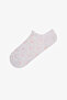 Marsmelov Cross Heart Jacquard 3 Pairs Sneaker Socks - 3
