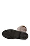 Women's Coffee Floater Zippered Rubber Sole Genuine Leather Boots - 6