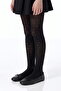 Black Pretty Mini Star Pantyhose - 2