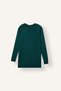 Regular Fit Crew Neck Green Knitwear Tunic C4474Ax26Au - 6