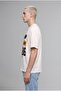 100% Cotton Boxy Fit Crew Neck Typographic Print Short Sleeve T-Shirt J0770Ax26Au - 4