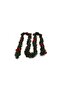 New Year's Decorated Green Garland Pine Branch Ready-made Decorative Decoration with Pine 2.5 Meters - 2
