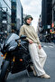 Winter Hijab Cap with Removable Visor, Khaki, B-82O - 3