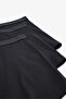 Black Basic Tube 3-pack Boxer - 3